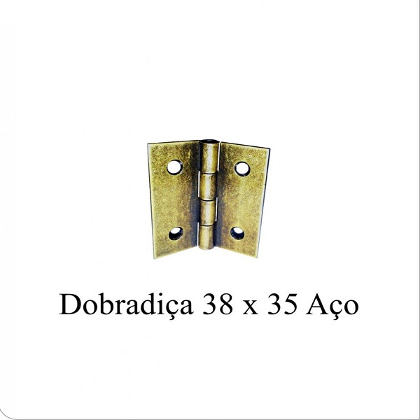 DOBRADIÇA MEXICANA 38X35 AÇO