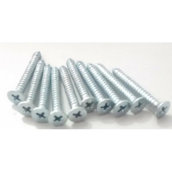 Parafuso Philips Zincado Branco Ciser 4.8 x 50